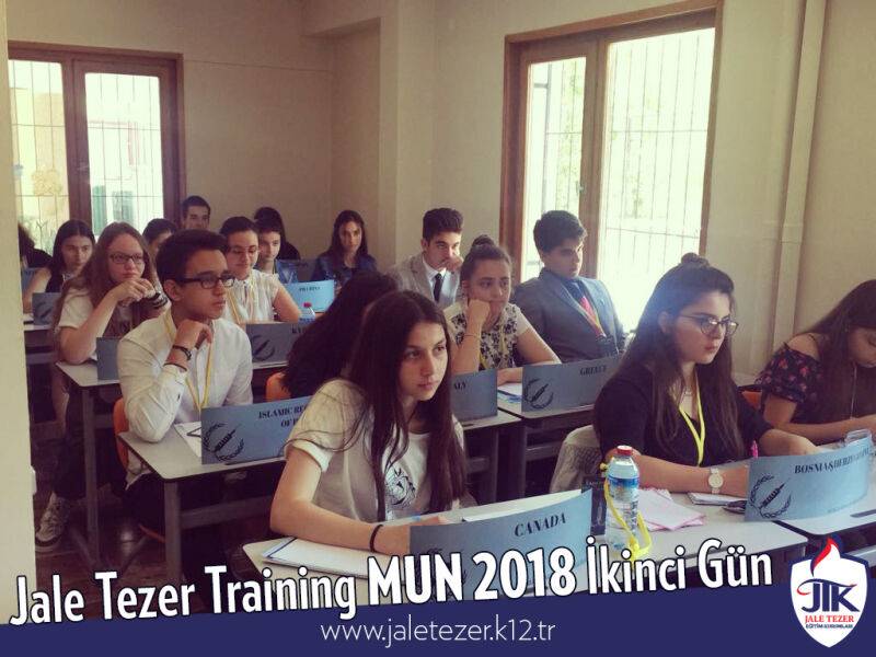 Jale Tezer Training MUN 2018 İkinci Gün 2