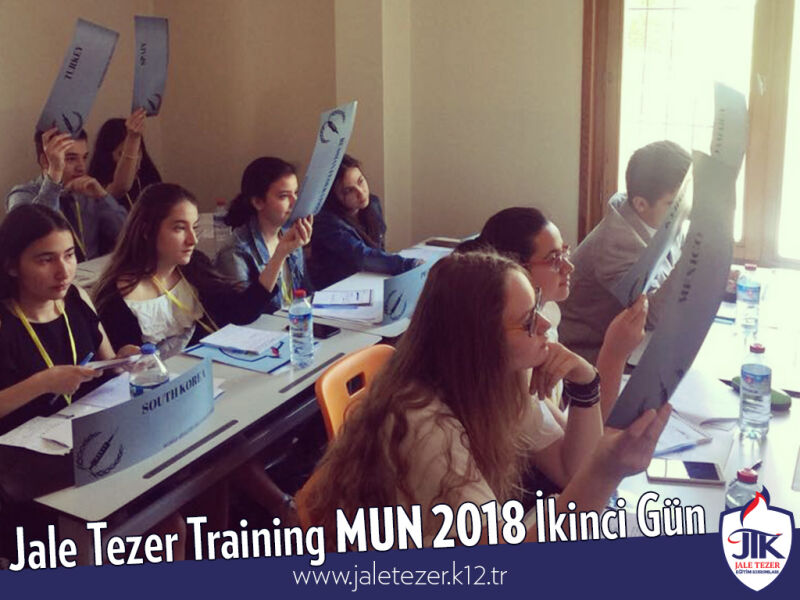 Jale Tezer Training MUN 2018 İkinci Gün 3