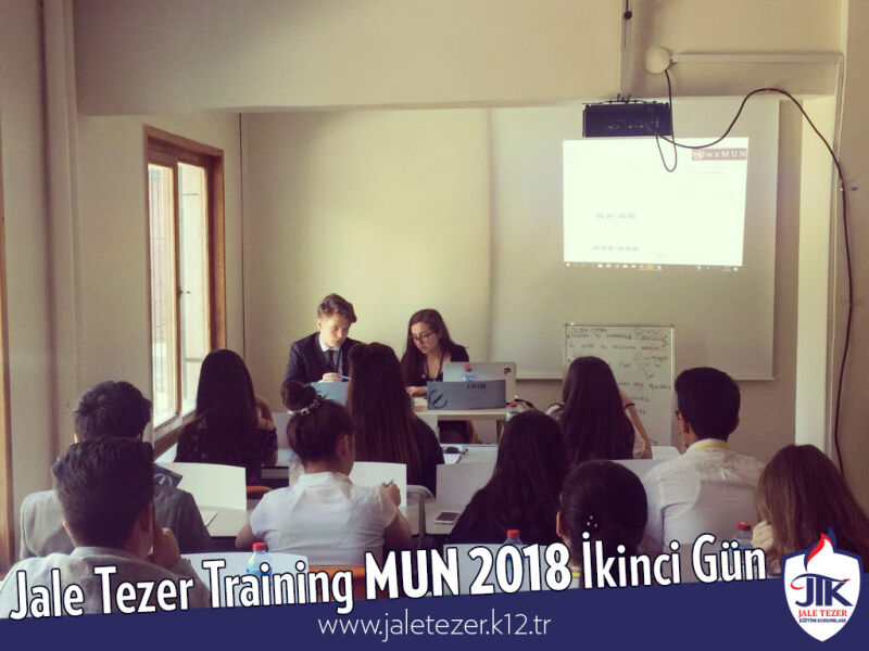 Jale Tezer Training MUN 2018 İkinci Gün 5