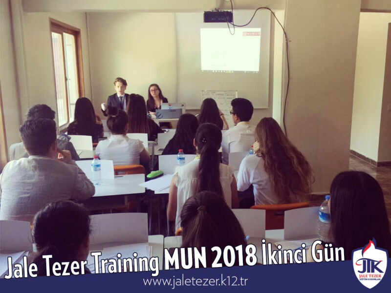 Jale Tezer Training MUN 2018 İkinci Gün 6