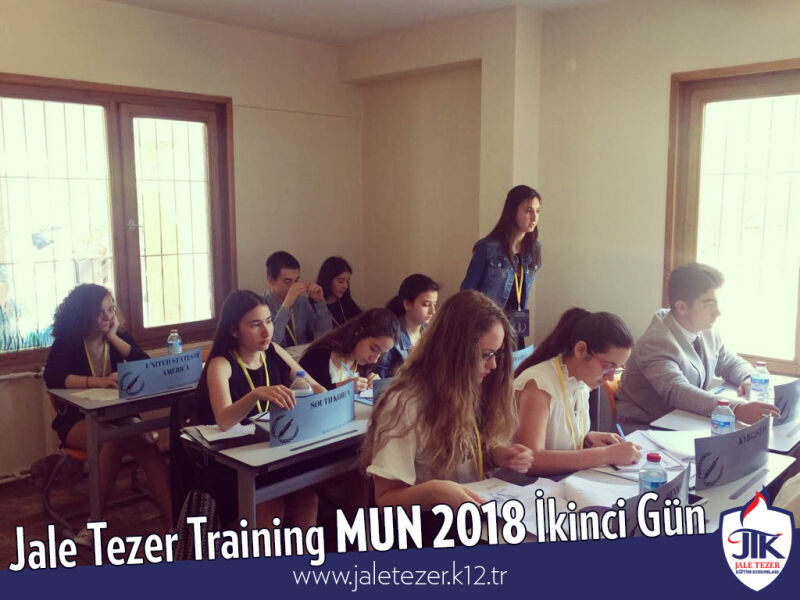 Jale Tezer Training MUN 2018 İkinci Gün 7