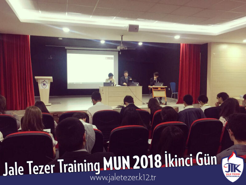 Jale Tezer Training MUN 2018 İkinci Gün 9