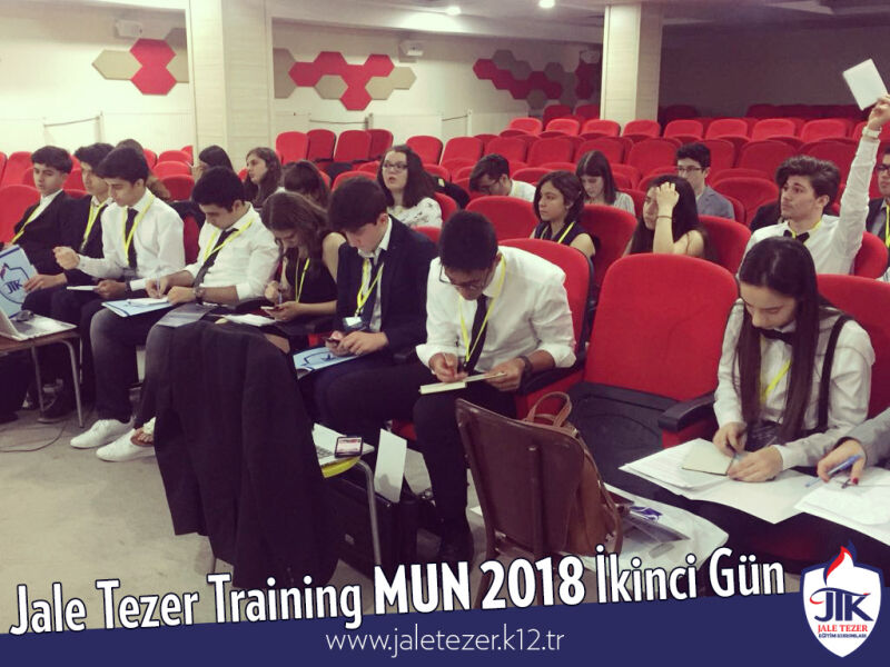 Jale Tezer Training MUN 2018 İkinci Gün 11