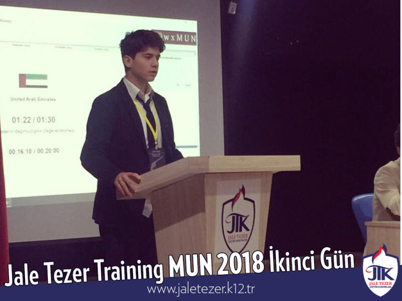 Jale Tezer Training MUN 2018 İkinci Gün 13