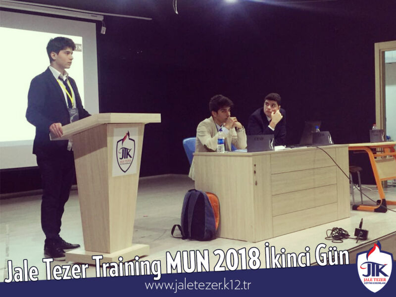 Jale Tezer Training MUN 2018 İkinci Gün 14