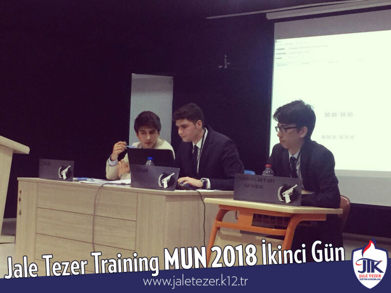 Jale Tezer Training MUN 2018 İkinci Gün 17