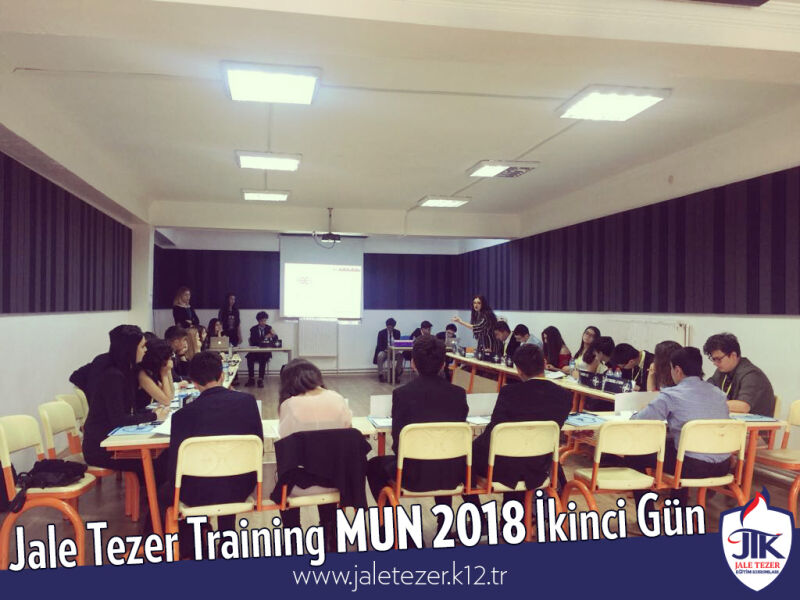 Jale Tezer Training MUN 2018 İkinci Gün 18