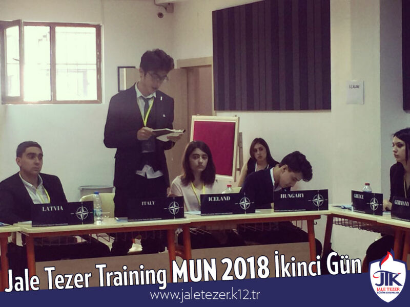 Jale Tezer Training MUN 2018 İkinci Gün 21