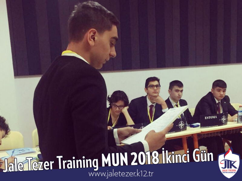 Jale Tezer Training MUN 2018 İkinci Gün 22