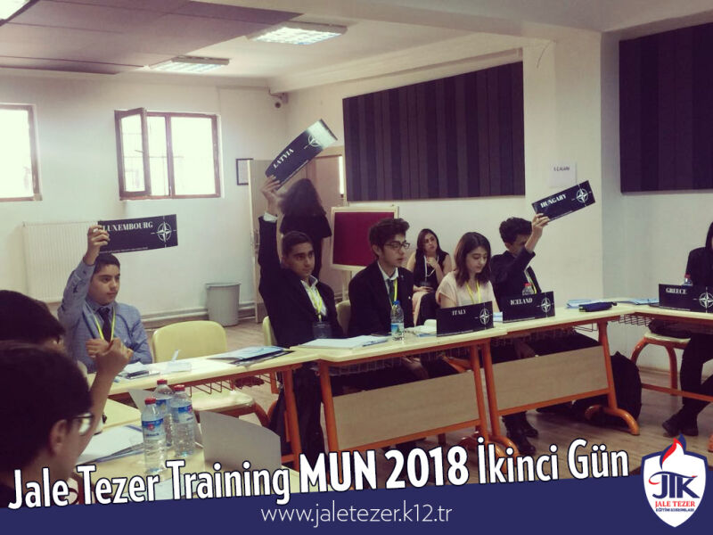 Jale Tezer Training MUN 2018 İkinci Gün 24