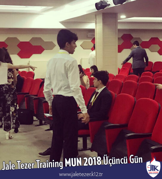 Jale Tezer Training MUN 2018 Üçüncü Gün 3