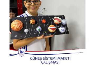 Güneş Sistemi Maketi Çalışması
