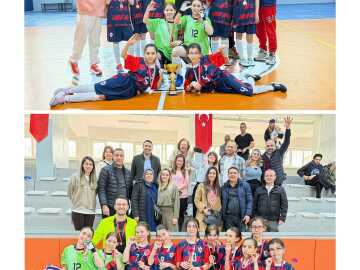Kız Futsal Takımımız İlçe Şampiyonu