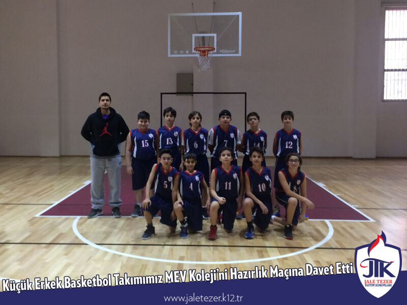 Küçük Erkek Basketbol Takımımız MEV Koleji’ni Hazırlık Maçına Davet Etti 1