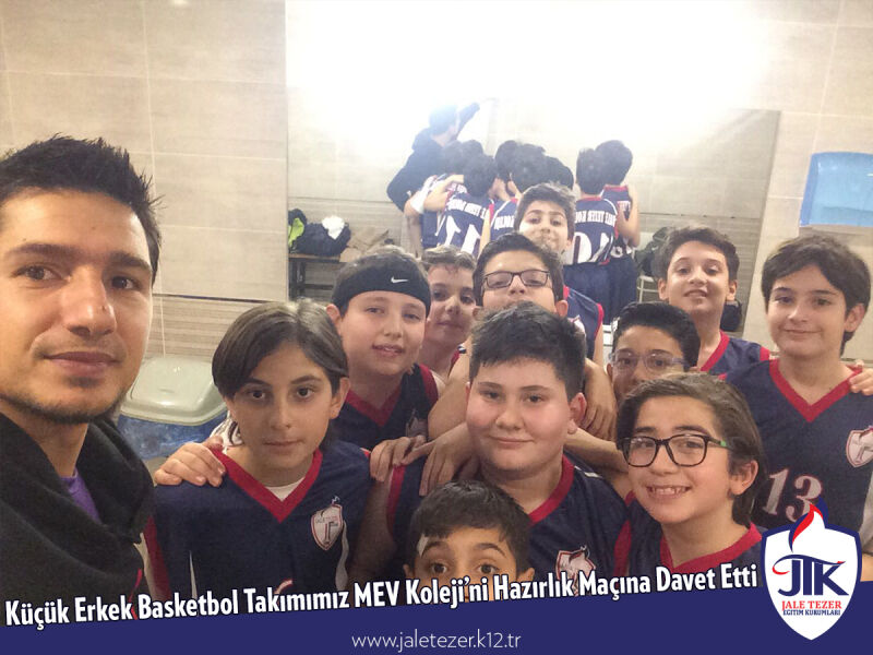 Küçük Erkek Basketbol Takımımız MEV Koleji’ni Hazırlık Maçına Davet Etti 2