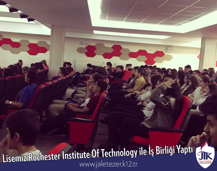 Özel Jale Tezer Anadolu ve Fen Lisesi ile Rochester Institute Of Technology İş Birliği 6