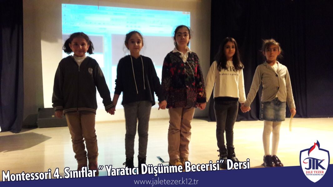 Montessori 4. Sınıflar "Yaratıcı Düşünme Becerisi" Dersi 10