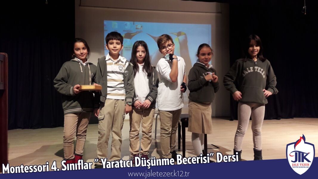 Montessori 4. Sınıflar "Yaratıcı Düşünme Becerisi" Dersi 5