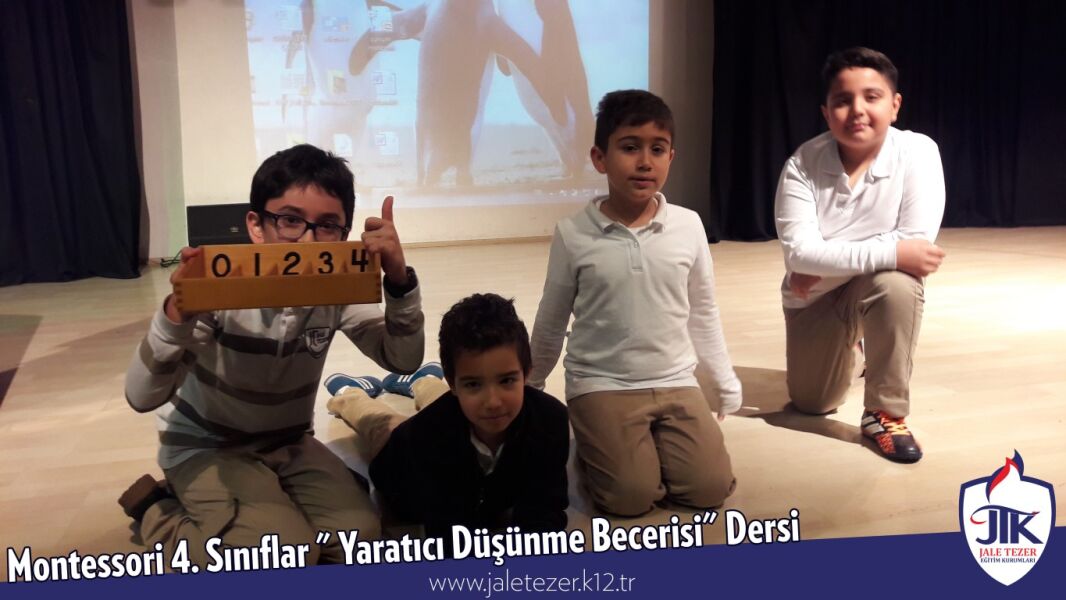 Montessori 4. Sınıflar "Yaratıcı Düşünme Becerisi" Dersi 6