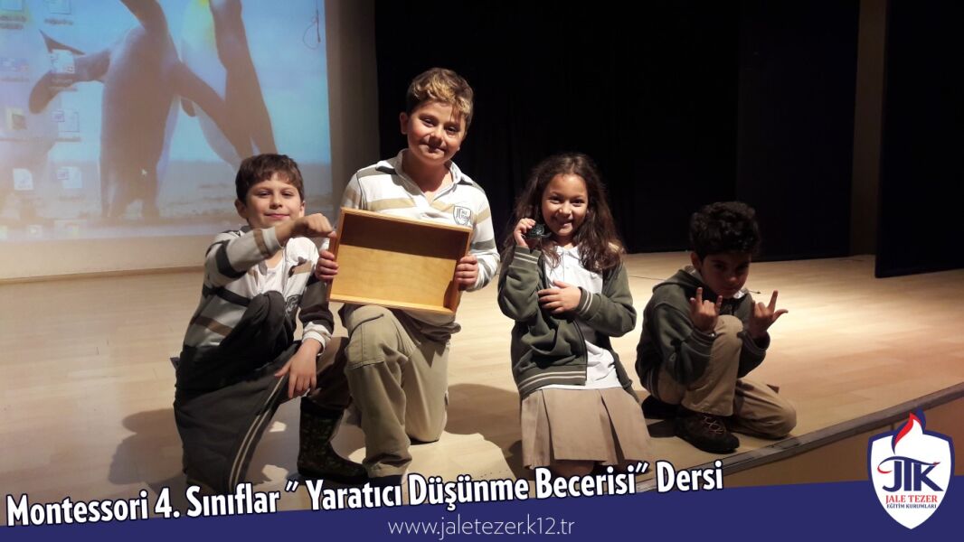 Montessori 4. Sınıflar "Yaratıcı Düşünme Becerisi" Dersi 8