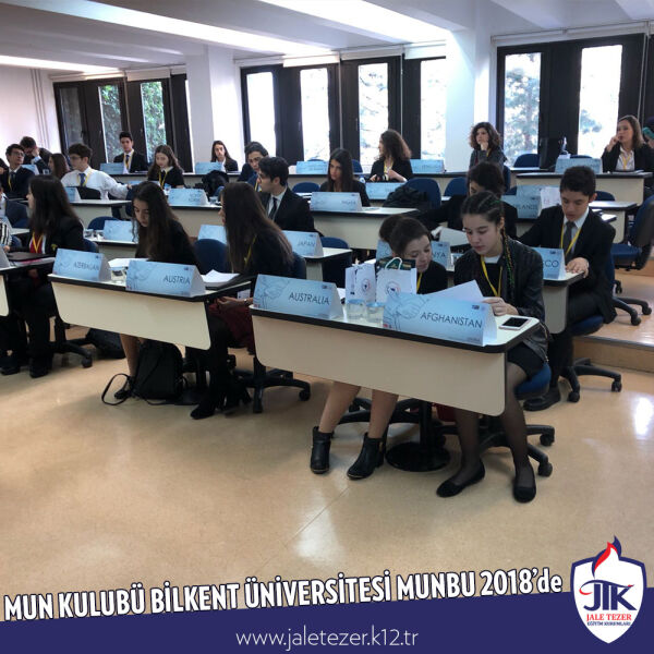 MUN KULUBÜ BİLKENT ÜNİVERSİTESİ MUNBU 2018’de 3