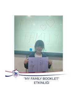 "My Family Booklet" Etkinliği