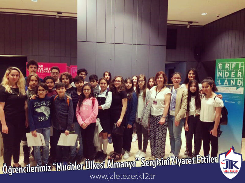 6. ve 7. Sınıf Öğrencilerimiz Alman Kültür Merkezi - Goethe Institut’de “Mucitler Ülkesi Almanya” Sergisini Ziyaret Ettiler 1