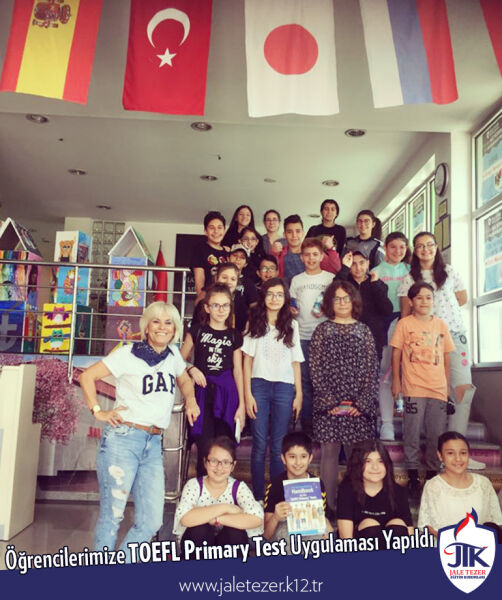 Öğrencilerimize TOEFL Primary Test Uygulaması Yapıldı 1