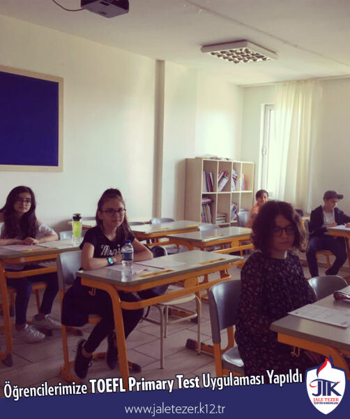 Öğrencilerimize TOEFL Primary Test Uygulaması Yapıldı 3