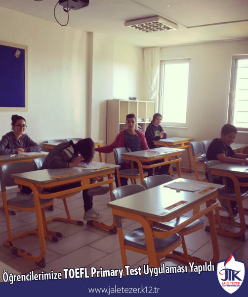 Öğrencilerimize TOEFL Primary Test Uygulaması Yapıldı 4