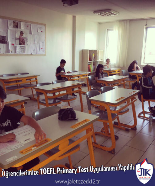 Öğrencilerimize TOEFL Primary Test Uygulaması Yapıldı 5