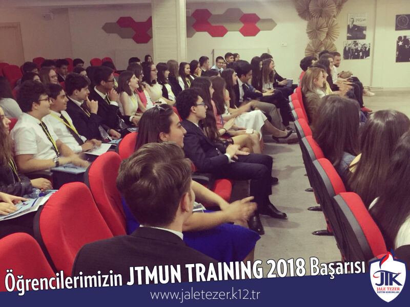 ÖZEL JALE TEZER ANADOLU VE FEN LİSESİ İLK JTMUN TRAINING 2018 BAŞARISI 11