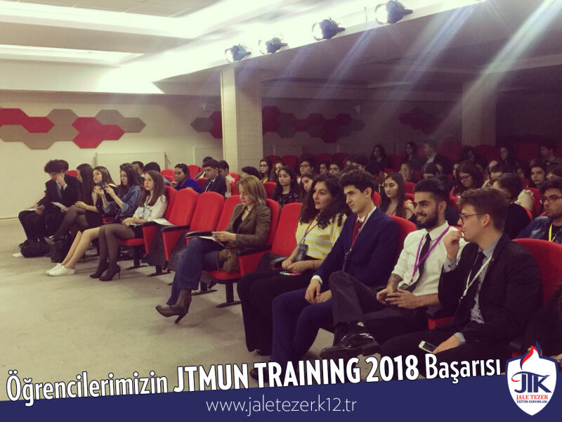 ÖZEL JALE TEZER ANADOLU VE FEN LİSESİ İLK JTMUN TRAINING 2018 BAŞARISI 5