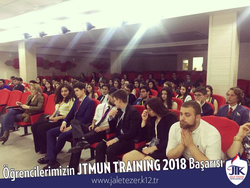 ÖZEL JALE TEZER ANADOLU VE FEN LİSESİ İLK JTMUN TRAINING 2018 BAŞARISI 6