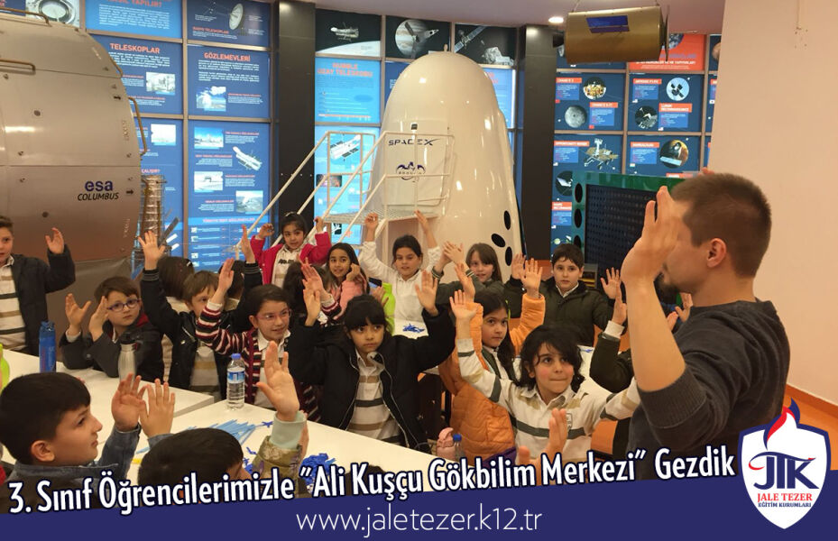 Montessori Dersi Kapsamında 3. Sınıf Öğrencilerimizle "Ali Kuşçu Gökbilim Merkezi" Gezimiz 1