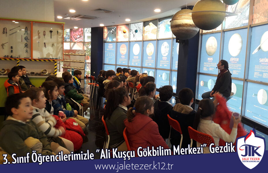 Montessori Dersi Kapsamında 3. Sınıf Öğrencilerimizle "Ali Kuşçu Gökbilim Merkezi" Gezimiz 2