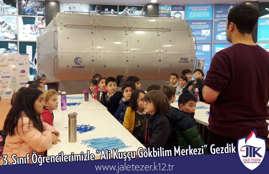 Montessori Dersi Kapsamında 3. Sınıf Öğrencilerimizle "Ali Kuşçu Gökbilim Merkezi" Gezimiz 4