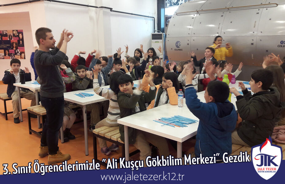 Montessori Dersi Kapsamında 3. Sınıf Öğrencilerimizle "Ali Kuşçu Gökbilim Merkezi" Gezimiz 5