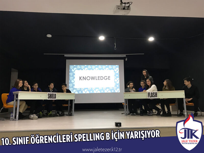 ÖZEL JALE TEZER ANADOLU VE FEN LİSESİ 10.SINIF ÖĞRENCİLERİ SPELLING B İÇİN YARIŞIYOR 1