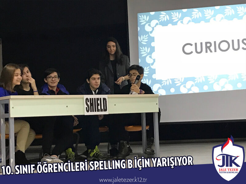 ÖZEL JALE TEZER ANADOLU VE FEN LİSESİ 10.SINIF ÖĞRENCİLERİ SPELLING B İÇİN YARIŞIYOR 2