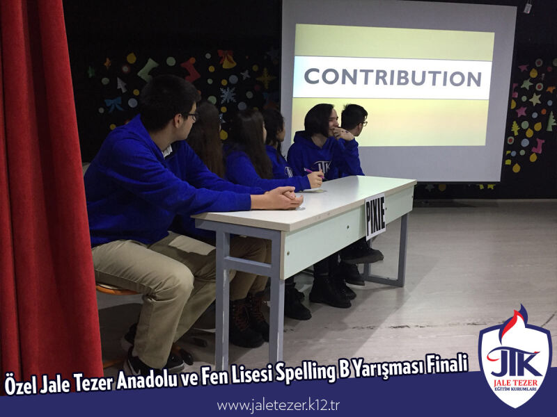 ÖZEL JALE TEZER ANADOLU VE FEN LİSESİ SPELLING B YARIŞMASI FİNALİ 5