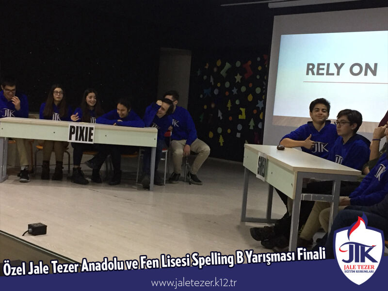 ÖZEL JALE TEZER ANADOLU VE FEN LİSESİ SPELLING B YARIŞMASI FİNALİ 7