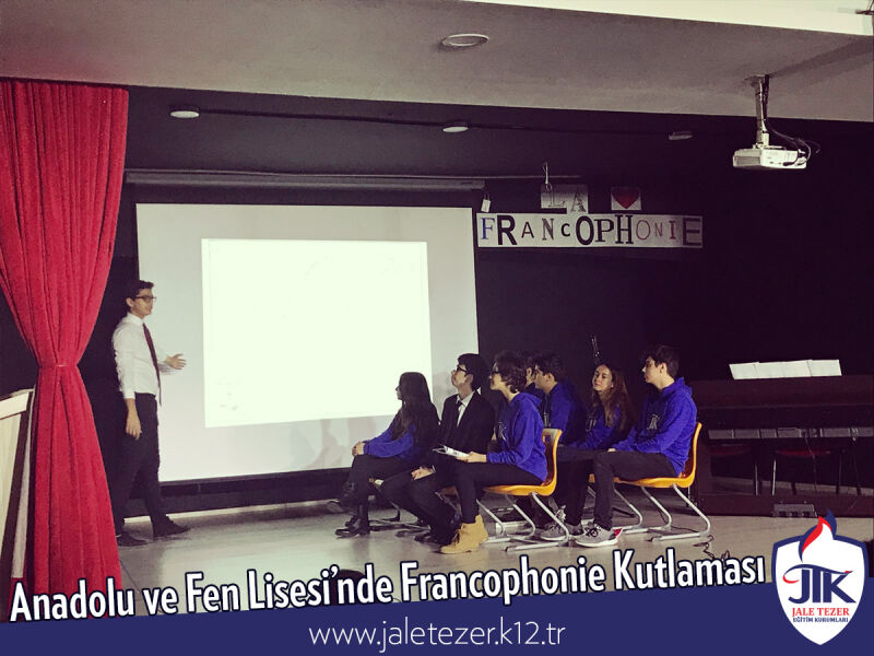 Özel Jale Tezer Anadolu ve Fen Lisesi’nde Francophonie Kutlaması 8