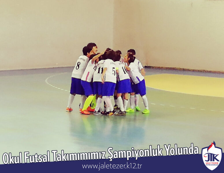 Okul Futsal Takımımız Şampiyonluk Yolunda 4
