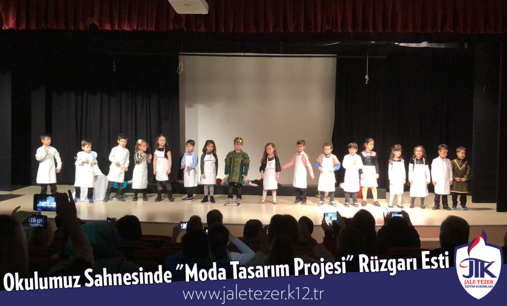 Jale Tezer Koleji Sahnesinde "Moda Tasarım Projesi" Rüzgarı Esti 3