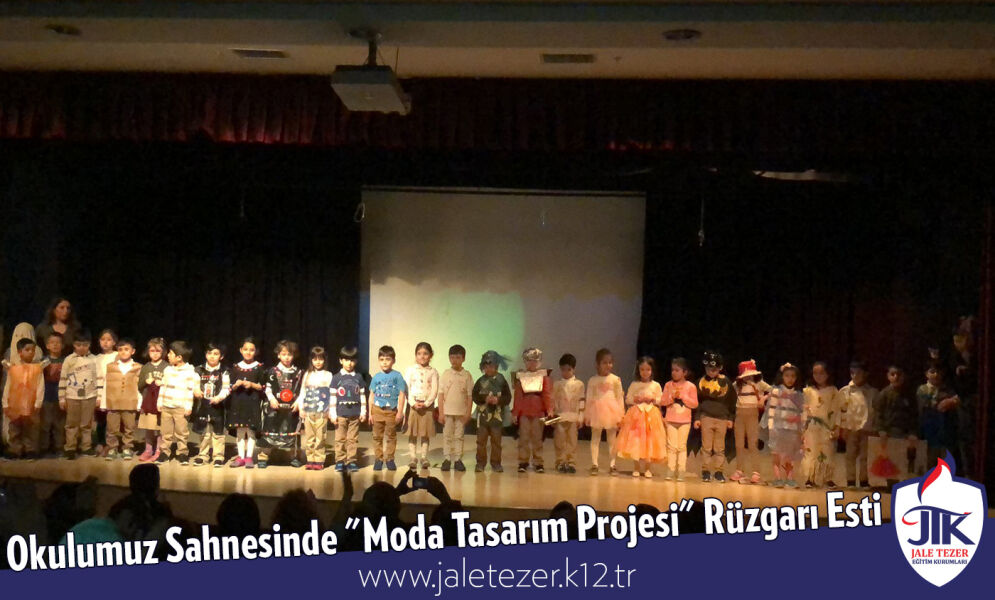 Jale Tezer Koleji Sahnesinde "Moda Tasarım Projesi" Rüzgarı Esti 4