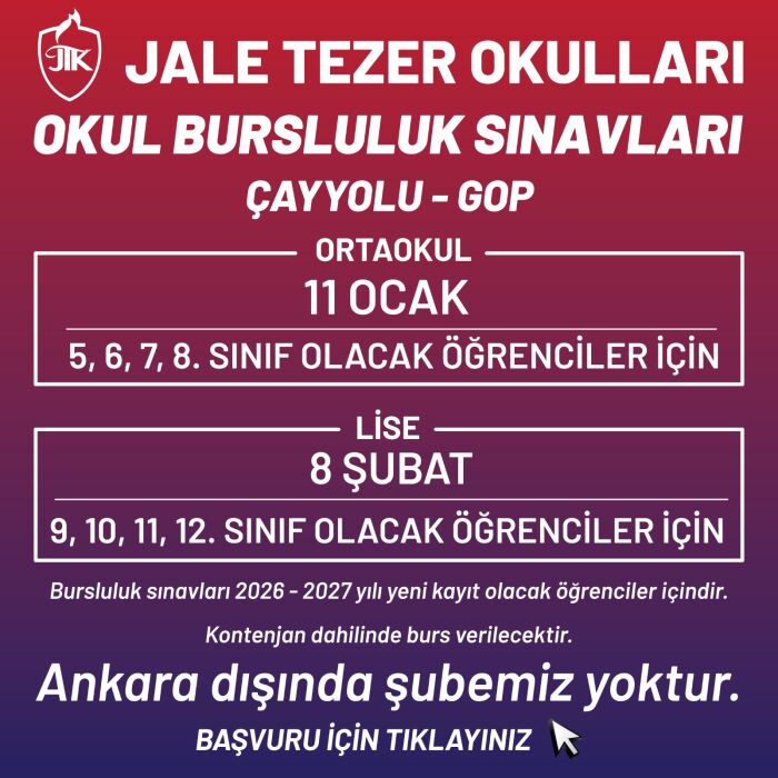 OKUL BURSLULUK SINAVI