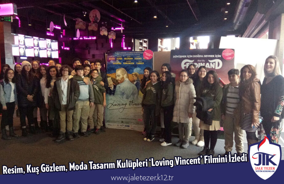 Resim, Kuş Gözlem, Moda Tasarım Kulüpleri Loving Vincent Filmini İzledi 2