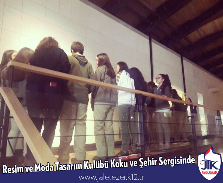 Resim ve Moda Tasarım Kulübü Koku ve Şehir Sergisinde 8