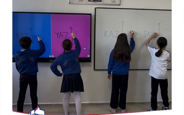 Matematik Dersimiz "Simetri" Konusu Etkinliği